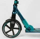 Самокат алюмінієвий Best Scooter 43685 LED-фара, амортизатор, ручне та ножне гальмо, колеса PU 230/200мм, підшипники ABEC-7 carbon, до 100 кг, вага 5,4 кг - зображення 6
