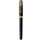 Ручка пір'яна Parker SONNET 17 Black Lacquer GT FP F (86 015) - зображення 2