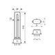 Лампа для ультрафиолетового стерилизатора воды Osram HNS S/E 11W 2G7 (4008321384935) - изображение 3