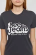 Футболка Lee SLIM LOGO TEE Slim Fit (L44CEPON) Темно-серый S-00 - изображение 3