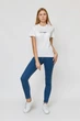 Футболка Lee Slim Logo Tee Slim Fit (L44NEPLJ) Белый L-00 - изображение 1