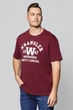 Футболка Wrangler Ride Tee Vintage Fit (W7K3GFX7O) Бордовый S-00 - изображение 2