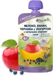 Упаковка пюре Fleur Alpine Organic Яблоко, банан, черника с йогуртом и цельными злаками с 6 месяцев 6 шт х 120 г (5024688101168) - изображение 4