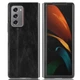 Защитный чехол UniCase Leather Series для Samsung Galaxy Fold 2 - Black - изображение 1