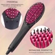 Расческа выпрямитель электрическая для волос Hair Straightener Аrtifact с турмалиновым покрытием щетка утюжок - изображение 4