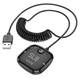 Автомобильный FM ФМ модулятор трансмиттер HOCO E65 TF card Bluetooth блютуз 5.0 3.5 AUX Аудиоадаптер AW-43504 - изображение 9