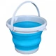 Ведро туристическое силиконовое складное 10 литров Collapsible Bucket - изображение 2