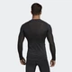 Компрессионный лонгслив Alphaskin Sport ADIDAS CF7267 черный M - изображение 8