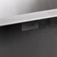 Мойка для кухни LIDZ нержавеющая сталь 780x440мм прямоугольная интегрированная матовая 1мм с сифоном LDH7844LBRU35388 - изображение 5