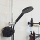 Душовий шланг Wenko Design Black Matt, пластик, 175 см, черный - изображение 2