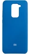 Чехол Soft Case на Xiaomi Redmi Note 9 синий - изображение 1