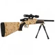Игрушечная снайперская винтовка с прицелом и пластиковыми пулями 6 мм Airsoft Gun ZM51 CYMA - изображение 2