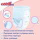 Трусики-подгузники GOO.N Plus для детей 6-12 кг (размер M, унисекс, 116 шт) - изображение 4