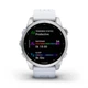 Мультиспортивные часы GARMIN Fenix 7S Silver with Whitestone Band - изображение 1