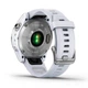 Мультиспортивные часы GARMIN Fenix 7S Silver with Whitestone Band - изображение 2