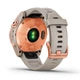 Мультиспортивний годинник GARMIN Fenix 7S Solar Rose Gold with Light Sand Band - зображення 3