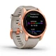 Мультиспортивний годинник GARMIN Fenix 7S Solar Rose Gold with Light Sand Band - зображення 4