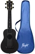 Электроакустическая укулеле Flight TUS-35E Electro-acoustic Black Travel - изображение 1