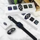 Смарт-часы умные часы Smart Watch i12 Black (уведомления, звонки, голос вызов, wearfit pro) + подарок Earpods - изображение 13