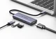 Юcб-хаб Ugreen CM500 4-in-1 USB Type-C to 3xUSB 3.0 + HDMI Space Gray (50629) - зображення 1