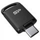 Флеш-накопитель Silicon Power USB 3.1 Mobile C10 Type-C 16Gb Black (SP016GBUC3C10V1K) - изображение 1