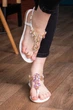 Женские босоножки Fashion Cliff 3045 38 размер 24 см Белый - изображение 5