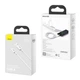 USB кабель USB на Type-C рознімання Baseus Superior Series Fast Charging (66W, 2m). White - зображення 10