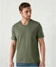 Мужская футболка LC Waikiki с V-образным вырезом S цвета Хаки (LCW T-shirt -1793) - изображение 2