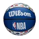 М'яч баскетбольний Wilson NBA All Team BSKT RWB р. 7 (WTB1301XBNBA) - зображення 1