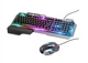 Комплект ігровий 2 в 1 клавіатура та миша Hoco GM12 Light and Shadow RGB gaming (RGB підсвітка) USB ПВХ - Чорний - зображення 5