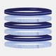 Повязки на голову женские Under Armour Heathered Mini Headbands Isotope Blue (набор 6 шт.) - изображение 2
