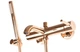 Смеситель для ванны и душа REA LUNGO ROSE GOLD розовое золото - изображение 6