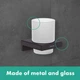Стакан для зубных щеток HANSGROHE ADDSTORIS 41749670 прямоугольный стеклянный черный - изображение 3