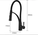 Змішувач для кухні Rea Gaspar black mat чорний матовий високий REA-B0233 - зображення 7