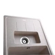 Гранитная мойка Globus Lux Izeo миндаль780x500мм-А0008 000008010 - изображение 5
