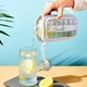 Форма для льда Wanhengda Белая портативная силиконовая бутылка на 17 шариков - изображение 6