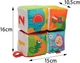 Розвиваючі м'які кубики Fisher Price Фішер Прайс "Вивчай і грай" (GFC37) - зображення 3