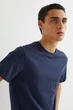 Футболка H&M Essentials №7 Regular Fit М темно синій 0685816078 - зображення 5