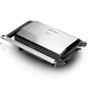 Электрогриль для дома для жарки настольный прижимной контактный Haeger Panini Grill 750W Черный (HG-2685) - изображение 3