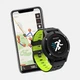 Часы спортивные JETIX F5 с GPS трекером (Black Green) - изображение 2