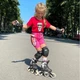 Крешпад, защитные шорты для роликов Roller XS розовый (от 5 до 8 лет) - изображение 4