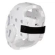 Шлем для тхеквондо Adidas Head Guard Face Mask WT (ADITHGM01) White с защитной маской XS - изображение 3
