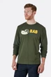 Лонгслив Rab Stance Vintage LS Tee S Темний хакі - изображение 1