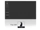 Графический планшет Giano WH1409 для рисования USB стилус 8192 уровня Черный (1011-098-00) - изображение 3