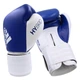 Боксерские перчатки Adidas Hybrid 200 (ADIH200) Blue/White 14 унций - изображение 2