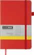 Записная книга Buromax Etalon 125x195 мм 96 листов в клетку обложка из искусственной кожи Красная (BM.291160-05) - изображение 1