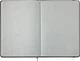 Записная книга Buromax Primo 125x195 мм 96 листов в клетку обложка из искусственной кожи Серая (BM.291161-09) - изображение 4