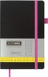 Записная книга Buromax Concept 125x195 мм 96 листов в клетку обложка из искусственной кожи Розовая (BM.291162-10) - изображение 1