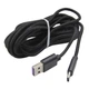 Кабель USB Type-C Honson для зарядки джойстика PS5 Dualsense черный (3 м) - изображение 1