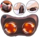 Массажная подушка Massage Pillow Инфракрасный роликовый массажер для шеи и спины (8028) - изображение 5